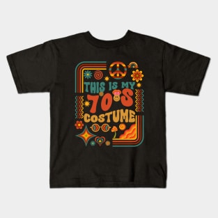 70'S COSTUME halloween Kids T-Shirt